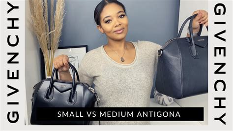 givenchy antigona small vs medium review